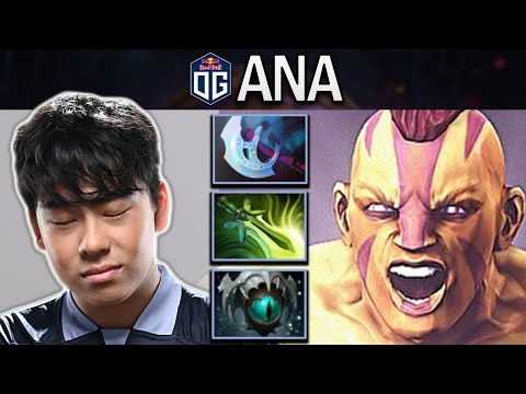 OG.ANA SMURF ANTI-MAGE WITH 22 KILLS & GREEN BUILD - DOTA 2 7.31 GAMEPLAY