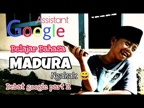 DEBAT KOCAK GOOGLE BELAJAR BAHASA MADURA || Santri kocak