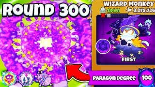Can Wizard Paragon beat round 300 (BTD 6)