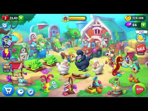 Fishdom 6293 Hard Level - 18 moves - NO BooSTERS