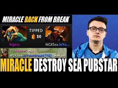 🔥 MIRACLE 7.31b FIRST MATCH 100% TOYING ENEMY🔥