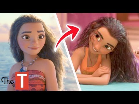 Disney Princesses In Wreck It Ralph VS Original Movies