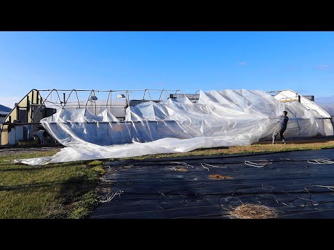 Replacing the Greenhouse Plastic