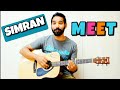 Meet Guitar Chords Lesson |Simran| |Arijit Singh|