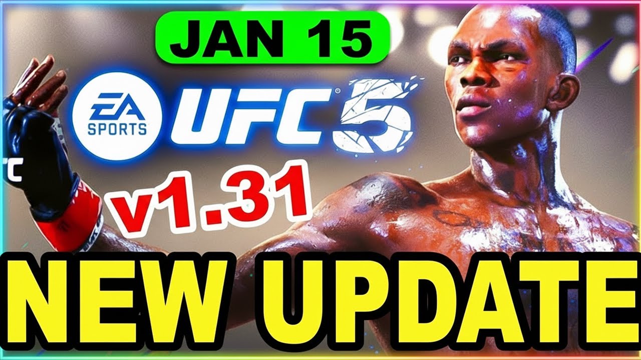UFC 5 Update 1.31 Patch – New Fighter, Fixes & Fresh Changes You Need to Know!