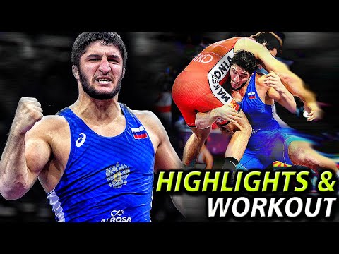 🤼Abdulrashid Sadulaev WRESTLING WORKOUT & HIGHLIGHTS 2 - The Tank WRESTLING