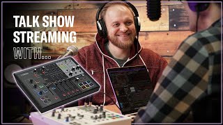 Video thumbnail for Talk Show Streaming with AG08 by Yamaha Global