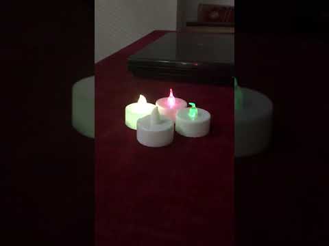 Festival Decorative - Led Yellow Tealight Candles (White, 24 Pcs) 1222