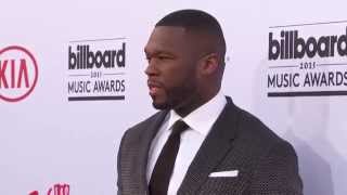 50 Cent Red Carpet Fashion - BBMA 2015