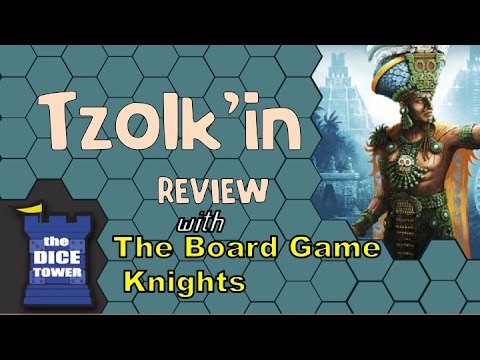 Tzol'kin Review - with the Board Game Knights