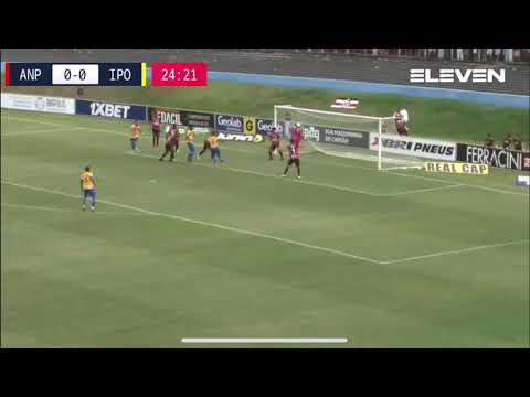 Anápolis 0 x 1 Iporá | Gol do jogo