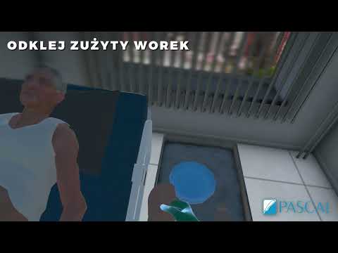 Opiekun medyczny VR — wymiana worka stomijnego