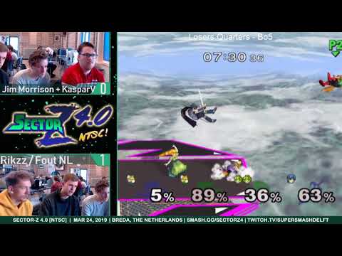 Sector-Z 4.0 | Jim Morrison + KasparV Vs Rikzz + Fout NL - LQF