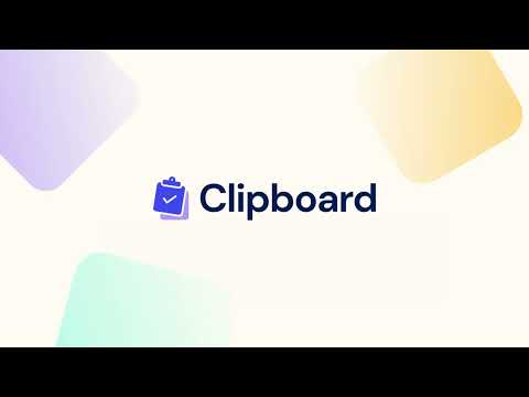 Welcome to Clipboard | Motion Graphics Promotional Video | Clipboard