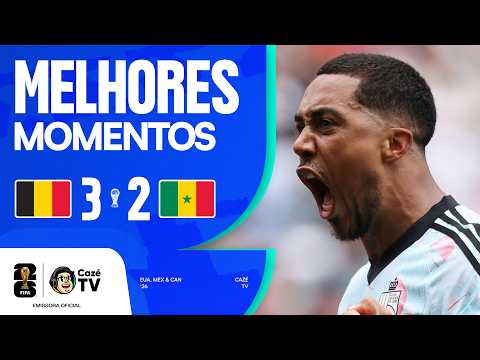 Melhores momentos de Bélgica x Senegal
