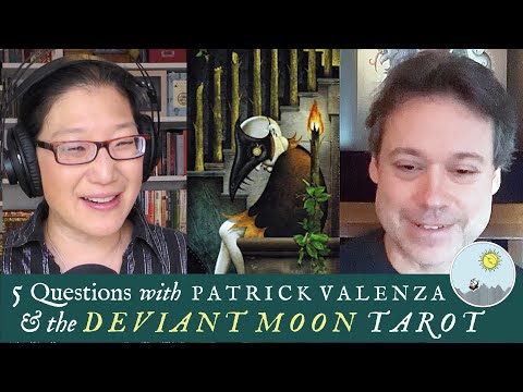 5 Questions with Patrick Valenza and the Deviant Moon Tarot - The Tarot Podcast Ep 23