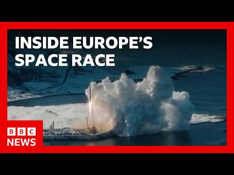 Inside Europe’s space race | BBC News