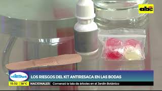 Los riesgos del kit anti resaca en las bodas