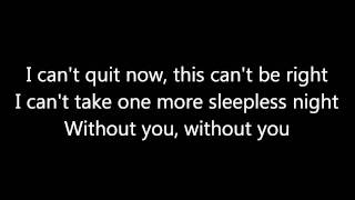 David Guetta - Without You (feat. Usher) Lyrics