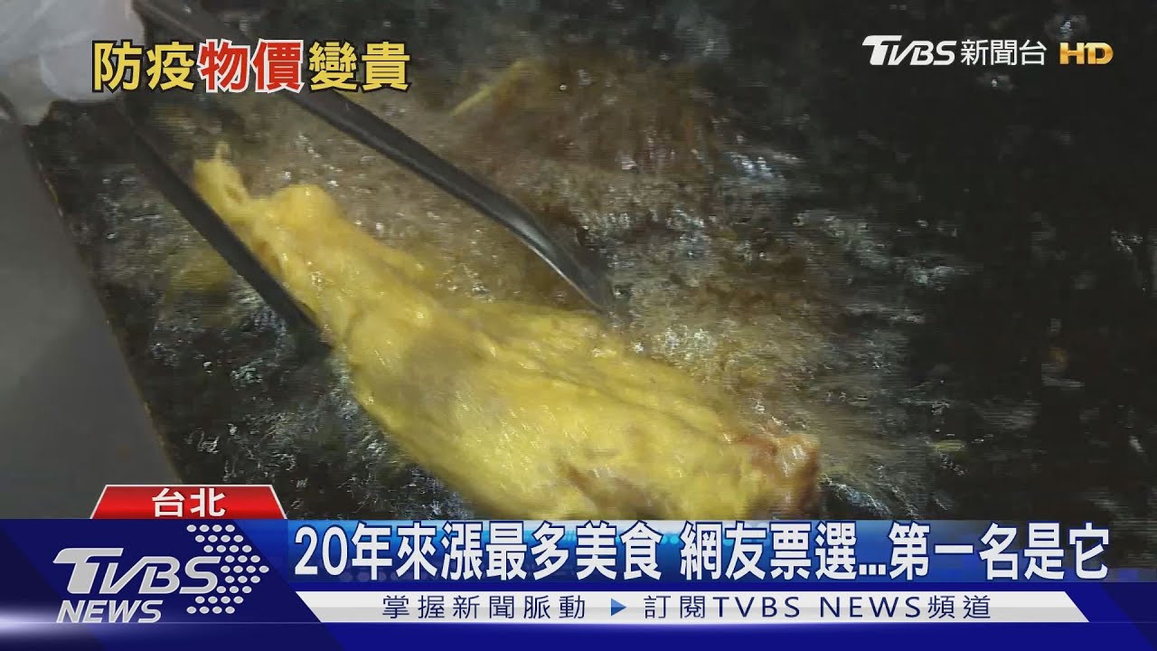 20年來漲價最多美食!網友票選 第一名是它
