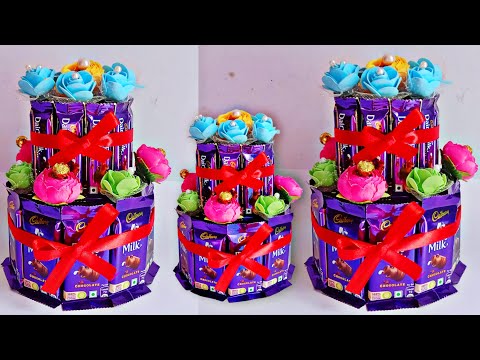 Chocolate🍫 Gift🎁 Decor Ideas | DIY Chocolate Hamper | DIY Chocolate Gift Making | Birthday Gifts
