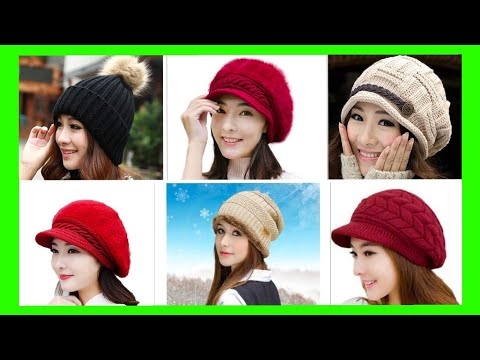 Winter Cap Style for Girl / Winter Cap Design / Ladies Cap / Woolen Cap Design