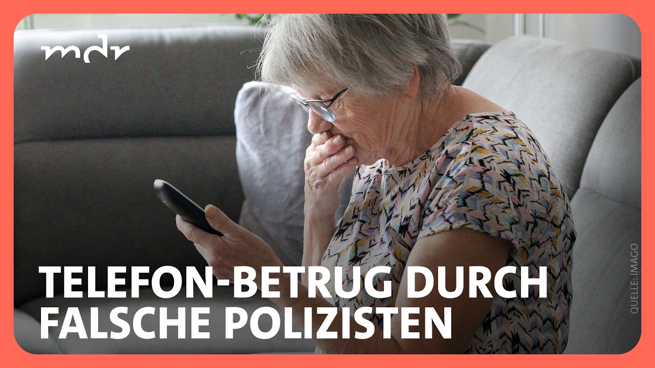 Telefonbetrüger geben sich als Polizisten aus | MDR