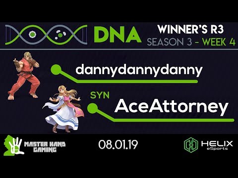 DNA S3:W4 - dannydannydanny (Ken) vs. SYN | AceAttorney (Zelda) - Winner R'3