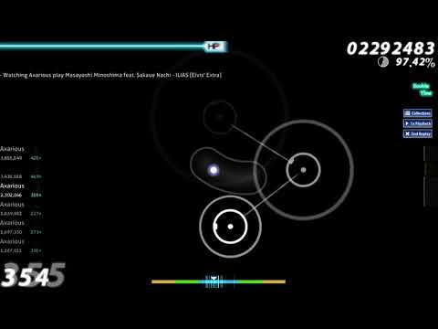 [osu!] Masayoshi Minoshima feat. Sakaue Nachi - ILIAS [Elvis' Extra] +DT S (Axarious)
