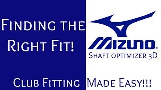 Mizuno Shaft Optimizer 3D | Club Fitting Made Easy!