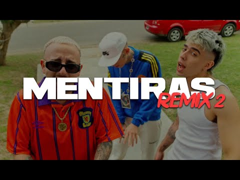 Luck Ra, Ezequiel Llanos, Salas, Roze & The La Planta - MENTIRAS REMIX 2 🔥|| LETRA