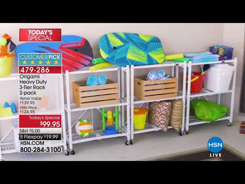 HSN | Origami Storage & Organization 02.27.2018 - 11 AM