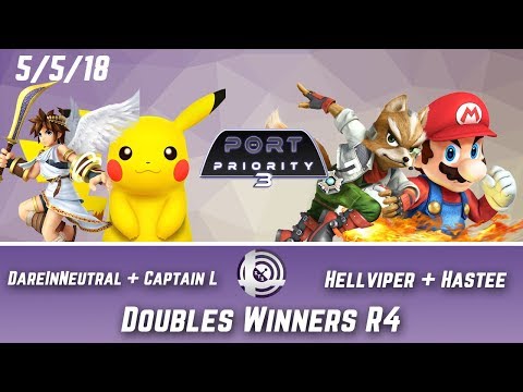 Port Priority 3 Doubles - DareInNeutral & Captain L vs Hellviper & Hastee - Winners Round 4