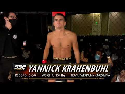 Yannick Krahenbuhl First Amateur MMA FIght