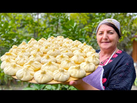 Khinkali - Extremely Tasty Traditional Caucasian Dish. Don't Miss This Recipe!