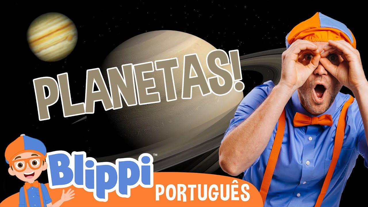 Blippi Passa o Dia Aprendendo Sobre o Espaço!