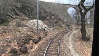 preview picture of video 'HD Train scenery from Tirano, Italy to St. Moritz Christmas day part 5'