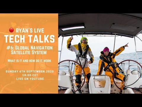 Sailboat Tech: How does the GPS system work? (Navigating from space) // Ryan's live tech talks #6