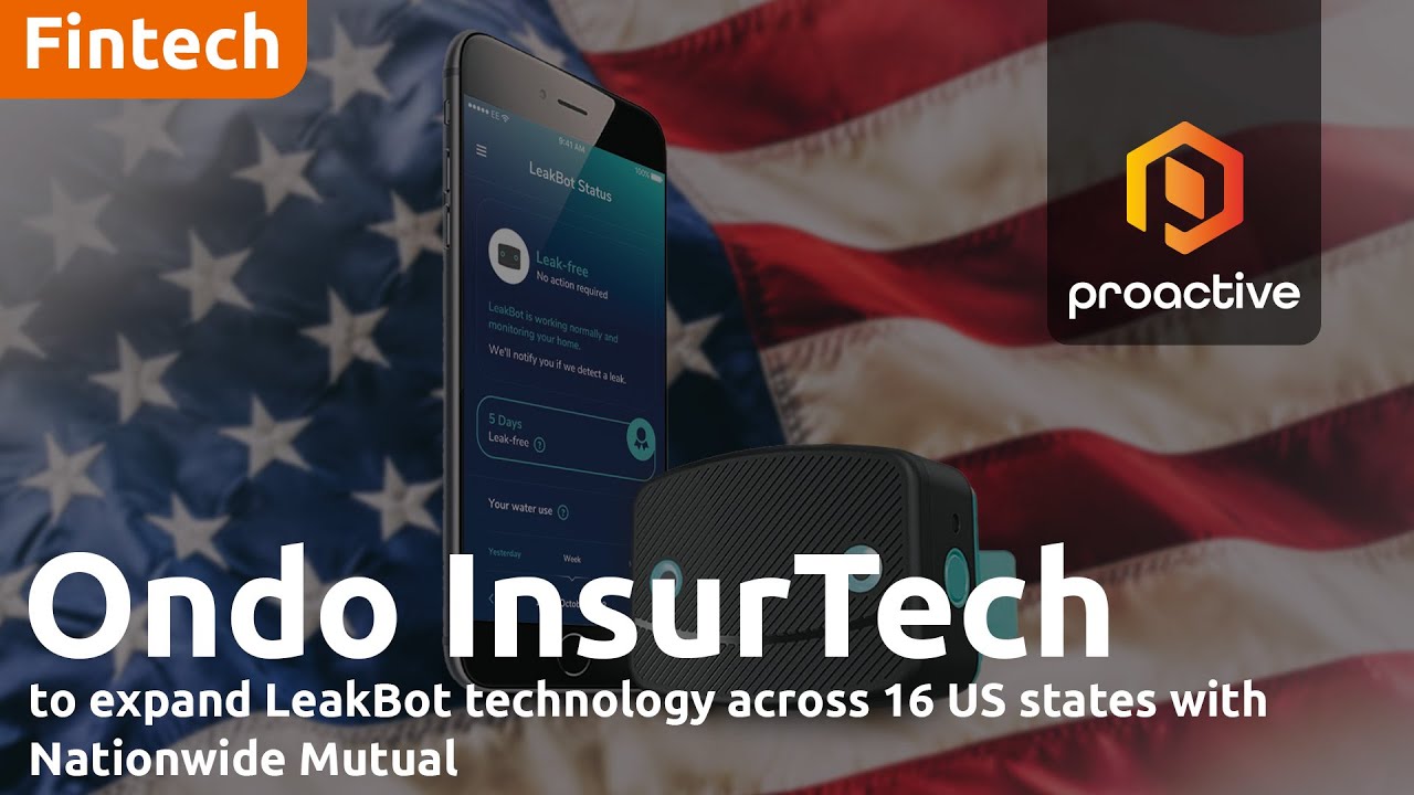 Ondo InsurTech to expand LeakBot across 16 US states with Nationwide Mutual