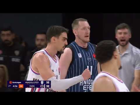 THE WIN IN ISTANBUL 💥 Anadolu Efes 🆚  Paris Basketball / R20 EuroLeague