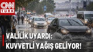 Valilik "Yarın Kuvvetli Yağış Olacak!" Dedi! Prof. Dr. Orhan Şen'den "Evden Çıkm