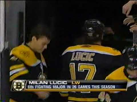 Fist a Cuffs 07-08  - Milan Lucic vs. David Clarkson