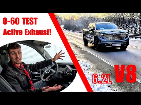 New Exhaust System Test! Active Exhaust is Now Standard on all 6.2-liter GMC Sierra 1500 Trucks!