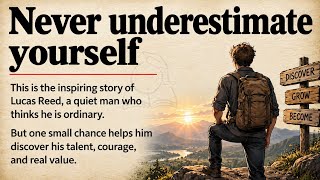 Don’t Underestimate Yourself | Graded Reader | Learn English Through Story Level 3 🔥