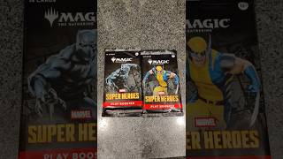 MTG (Marvel) Super Heros play boosters. Pre release day! #mtg #marvel #mtgcommander