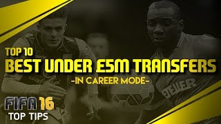 FIFA 16 Top Tips | Best Under £5m Players In Career Mode!!!