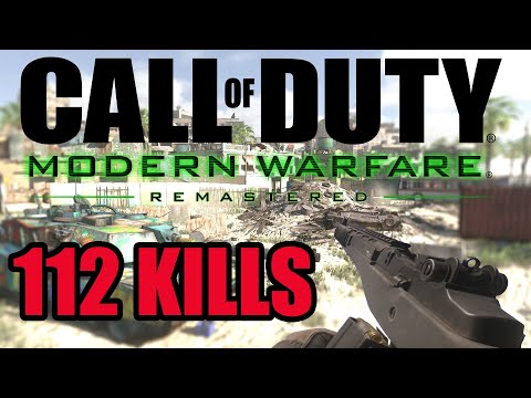 M14 110+ Kills - Kill Confirmed on Beach Bog (Modern Warfare Remastered Multiplayer Gameplay)