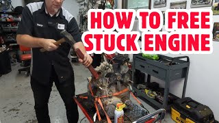 How to Free a Stuck Motorcycle Engine — Times Four!