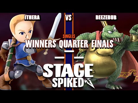 Stage Spike'd #6 | WQF | Itheta [Mii Sword Fighter] vs Beezebub [King K Rool]