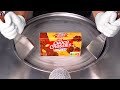 Choco Crossies Ice Cream Rolls How To Make Chocolate Cornflakes And Nuts To Ice Cream ASMR